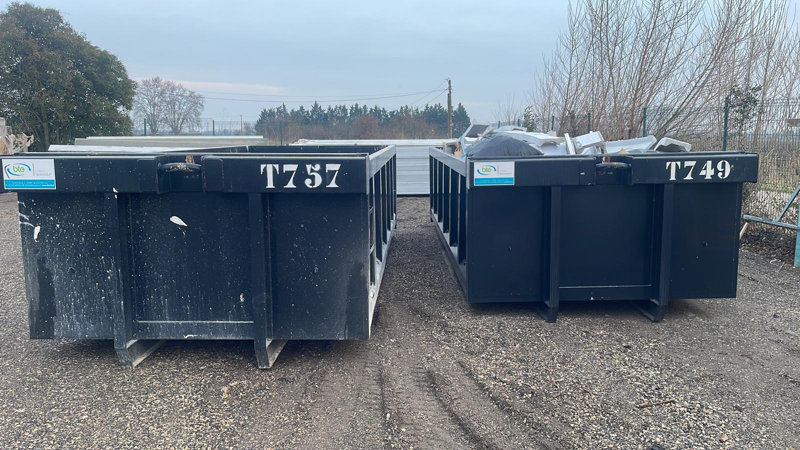 Benne bois classe A : location de benne, collecte et recyclage de charpentes et palettes
